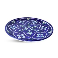 BLue Pottery_ 10 Inch Plate4_ Rs 300