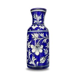 Blue Pottery_ Flower Pot 8 Inc_Rs 300