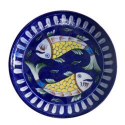 Blue Pottery_10 Inch Plate_ Rs 300