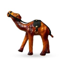 Paper Mache With Leather_ Camel_ Rs 250